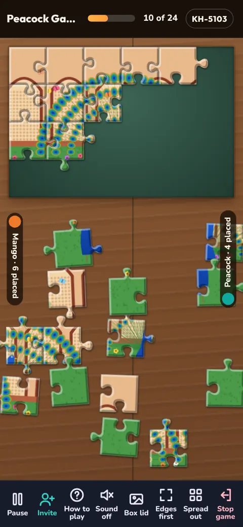 Jigsaw: build together around one tablet